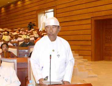 ၀န္ႀကီးဌာနေတြက ကတိပ်က္တဲ့ လုပ္ငန္းေပါင္း ၅၀၀ ေက်ာ္ရွိ (ဦးသန္းျမင့္)