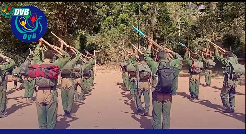 ၁၀၂၇ စစ်ဆင်ရေး ဒုတိယလှိုင်းတွင် ဓနုပြည်သူ့လွတ်မြောက်ရေးတပ်တော် ပါဝင်တိုက်ပွဲဝင်နေ