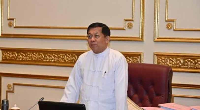 နယ်မြေတည်ငြိမ်အေးချမ်းမှသာ ရွေးကောက်ပွဲလုပ်လို့ရမည်ဟု  စစ်ခေါင်းဆောင်ပြော