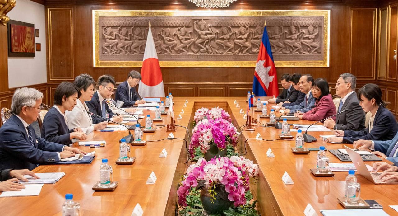 ဂျပန်နိုင်ငံခြားရေးဝန်ကြီးနှင့် ကမ္ဘောဒီးယားဝန်ကြီးတို့ တွေ့ဆုံ၊ မြန်မာ့အရေးဆွေးနွေး