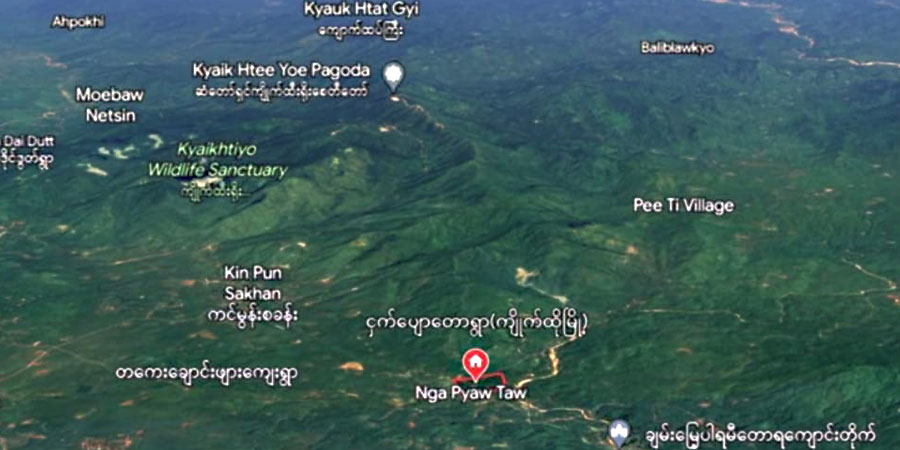 ကျိုက်ထိုနှင့်ကျွန်းစုတွင် စစ်တပ်က လက်နက်ကြီး အပါအဝင် ဒရုန်းဖြင့် ဗုံးကြဲပစ်ခတ်၊ ပြည်သူအချို့ ဒဏ်ရာရပြီး တိမ်းရှောင်နေရ