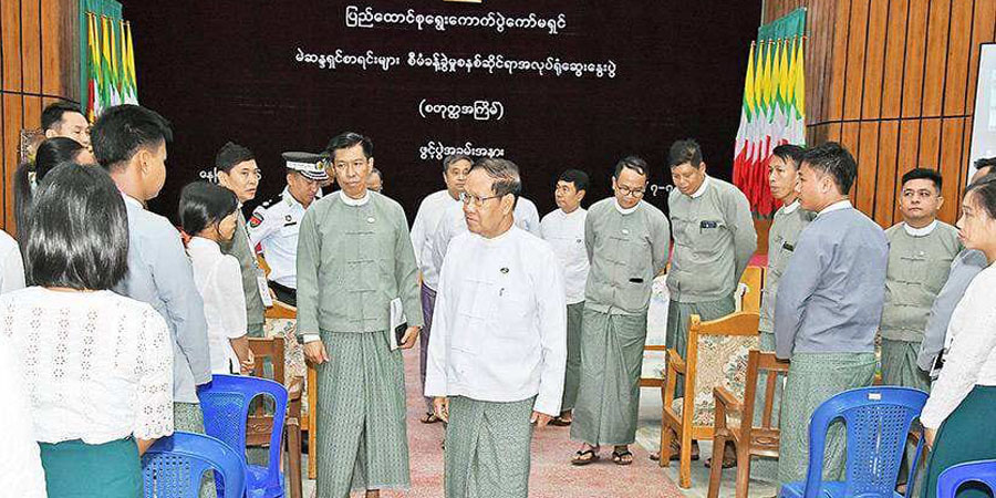 နေပြည်တော်စစ်ကြောရေး၌လုပ်သည့် ရွေးကောက်ပွဲသင်တန်း လူကိုယ်တိုင်တက်သူ နည်းပါး