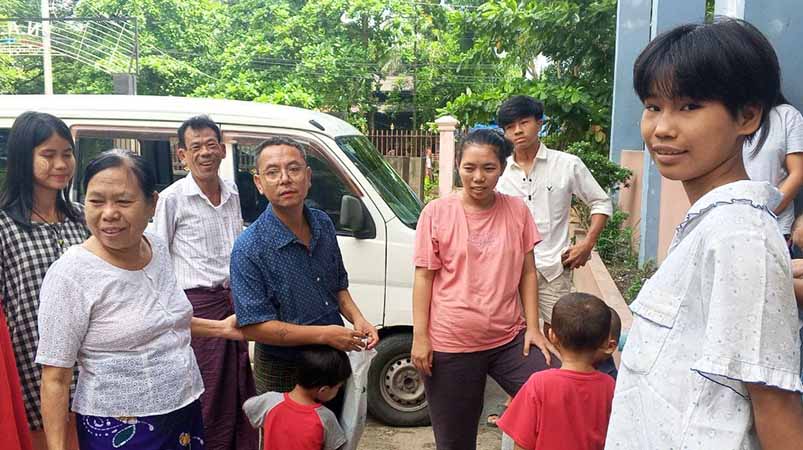 NAC HIV/AIDS ဂေဟာတာဝန်ခံ ကိုရာဇာ အင်းစိန်ထောင်မှ ပြန်လွတ်