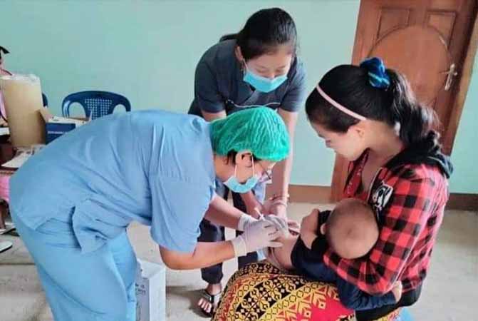 မြန်မာနိုင်ငံတွင် ကလေးငယ် ၂၅ ရာခိုင်နှုန်းသာ ကာကွယ်ဆေးရရှိ