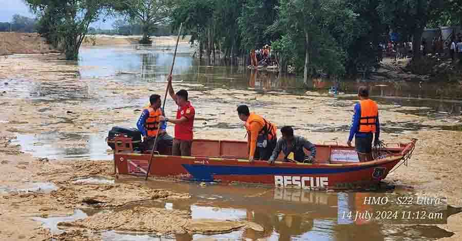 အမရပူရတွင် တာကျိုးပေါက်ပြီး အလုပ်သမား ၇ ဦး ပျောက်ဆုံး