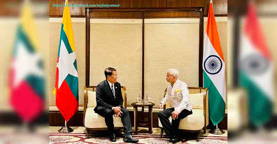အိန္ဒိယအကျဉ်းသားများလွတ်မြောက်ရေး အိန္ဒိယဝန်ကြီးနှင့် စစ်ကောင်စီဝန်ကြီးတို့ ဆွေးနွေး
