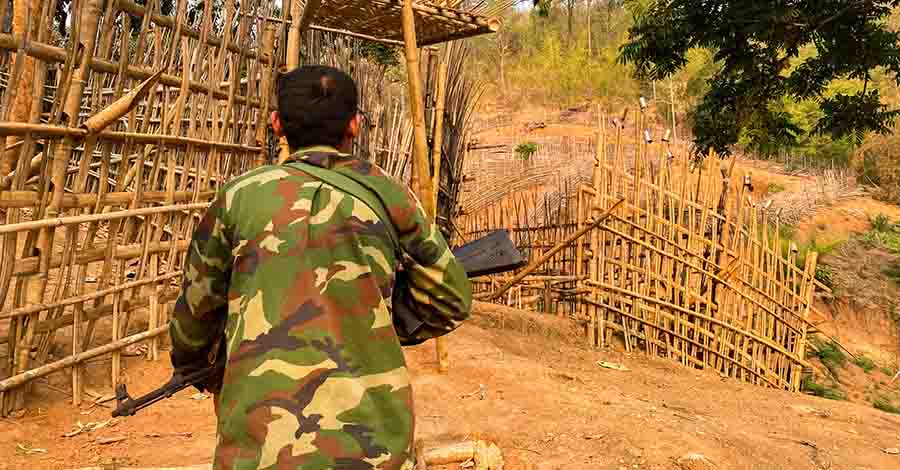 ကချင်ပြည်နယ် မိုးမောက်မြို့ အနီး တိုက်ပွဲဖြစ်