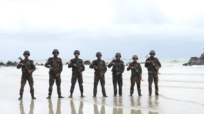 သံတွဲမြို့ကို  AA သိမ်းပိုက်၊  မောင်ရွှေလေးရေတပ် မကျရန် စစ်ကောင်စီ ခံစစ်ပြင်
