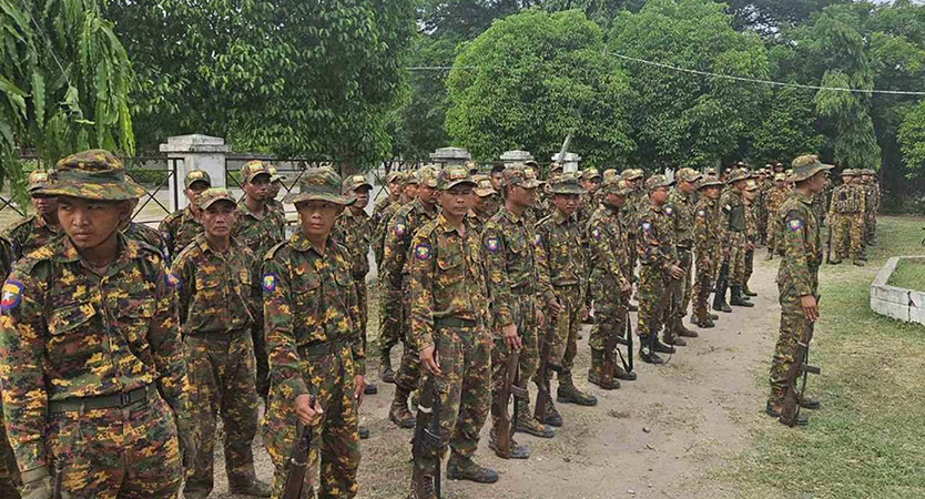 မန္တလေး၊ မကွေးနှင့် စစ်ကိုင်းတွင်  ပြည်သူ့စစ်ရာချီ နုတ်ထွက်