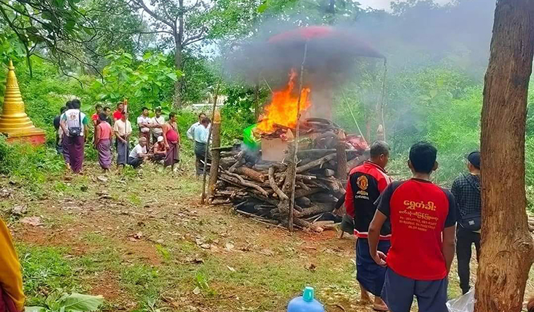 ရှမ်းတောင်တိုက်ပွဲ ၅ လကျော်အတွင်း အရပ်သား ၁၀၀ နီးပါး သေဆုံး