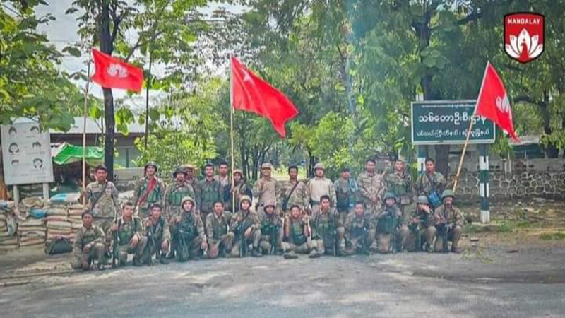 စဉ့်ကူးမြို့နယ်၊ ထုံးကြီးရွာတပ်စခန်းက စစ်သားနှင့် ပျူစောထီး ၅ဝ နီးပါးဖမ်းဆီးရမိ