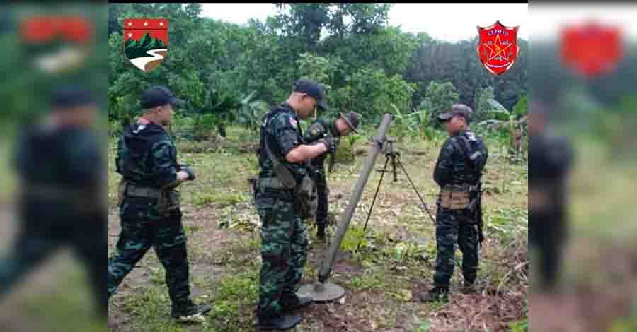 ရေဖြူတွင် ရေတပ်အရာရှိများ လိုက်ပါလာသည့်ကား တိုက်ခိုက်ခံရပြီး ၂ ဦးသေဆုံး