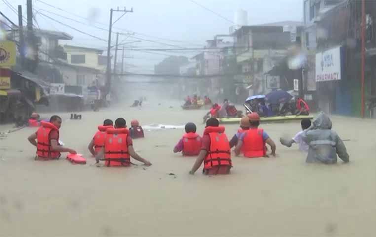 ဂေမီမုန်တိုင်းကြောင့် တရုတ်အရှေ့ပိုင်း၌ လူ ၃၀၀,၀၀၀ ခန့် ရွှေ့ပြောင်းခဲ့ရ