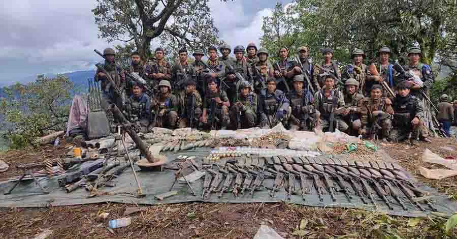 ဟားခါးနှင့် ထန်တလန်ကြားက စစ်စခန်း ၃ ခုကို Chinland Council ပူးပေါင်းတပ်ဖွဲ့ သိမ်းပိုက်
