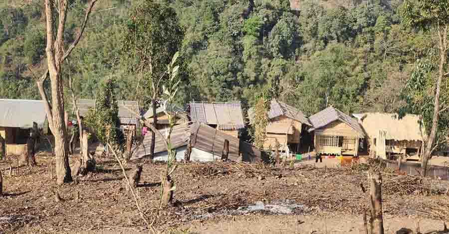 တပတ်အတွင်း မြန်မာစစ်ဘေးဒုက္ခသည် ၁,၅၀၀ ကျော် မီဇိုရမ်ပြည်နယ်သို့ ထွက်ပြေး