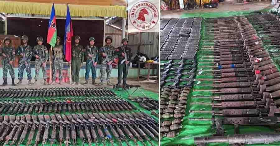 မတူပီမြို့သိမ်းတိုက်ပွဲအတွင်း ထွက်ပြေးသွားသည့် စစ်ကောင်စီတပ်သားများကို ထပ်မံဖမ်းမိ