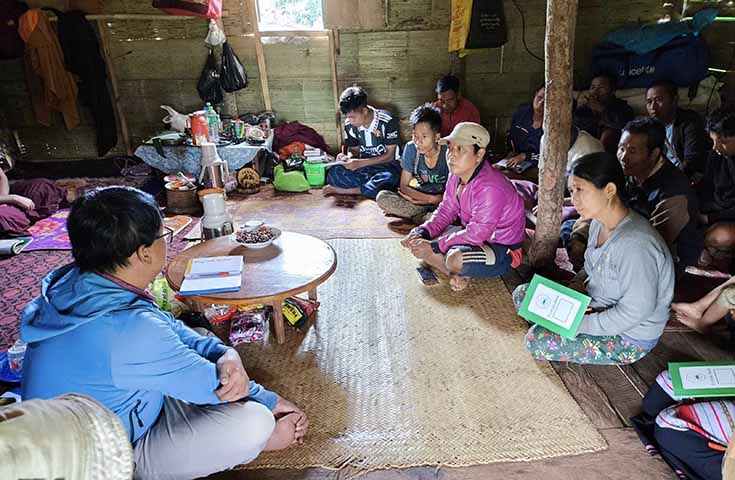 ပင်လောင်းစစ်ရှောင် ၁၀၀၀ ကျော်အတွက် စောင်၊ ခြင်ထောင်နှင့် အခြေခံဆေးဝါး လိုအပ်နေ