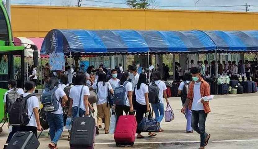 ငွေလွှဲပို့ထားသည့် အထောက်အထားပြမှ ထိုင်းကို ပြန်သွားခွင့်ရမည်ဟု MOU U-turn လုပ်သားများကို အကြပ်ကိုင်