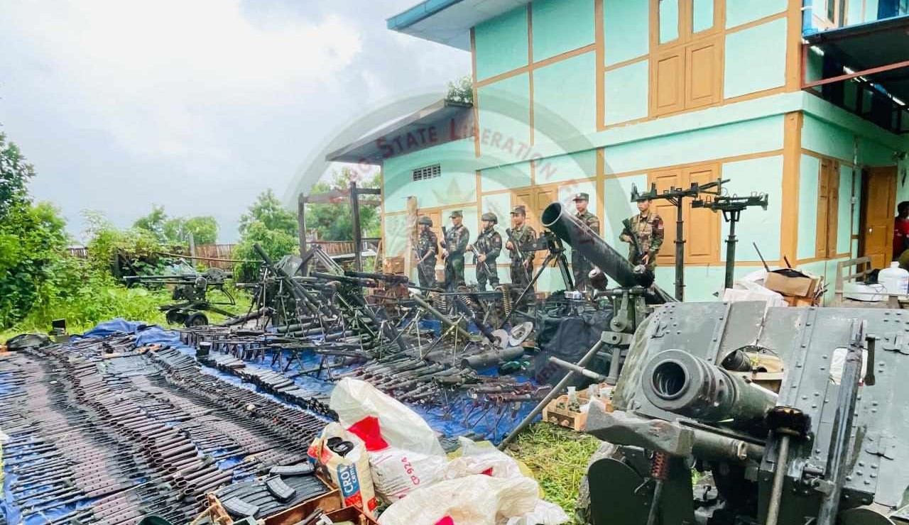 မိုးမိတ်မြို့နယ်ကို TNLA တိုက်ခိုက်သိမ်းပိုက်၊ လက်နက်မျိုးစုံ အလက် ၄၀၀ ကျော်ရ