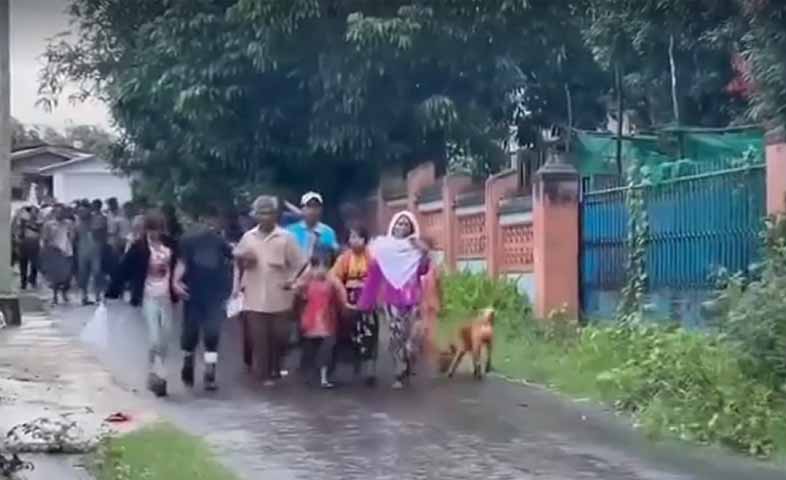 လားရှိုး စစ်ဆေးရုံက ဆရာဝန်၊ သူနာပြုနှင့် လူနာ ၁၀၀ ကျော်သေ၊ ၂၀၀ ခန့် အလင်းဝင်