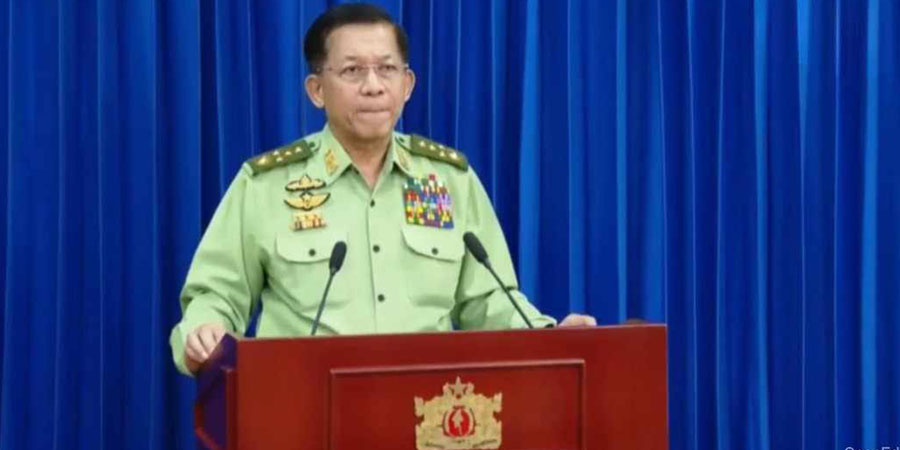 တိုင်းရင်းသားလက်နက်ကိုင်အဖွဲ့များကို ပြန်လည်တိုက်ခိုက်မည်ဟု စစ်ခေါင်းဆောင်ပြော
