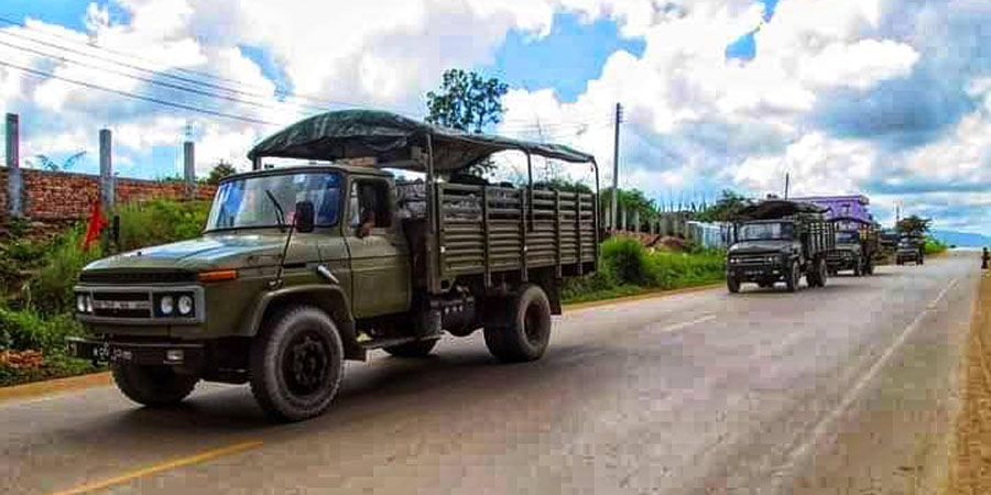 ရေး-ထားဝယ်နှင့် ရေး-လမိုင်း လမ်းပိုင်းများ ပြန်လည်ထိန်းချုပ်ရန် စစ်တပ်အင်အားဖြည့်
