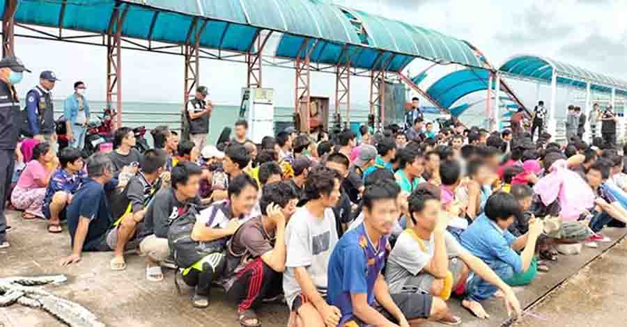 ထိုင်းဘက်က ပြန်ပို့သည့် လူငယ် ၂၅ ဦးကို စစ်မှုထမ်းခိုင်းရန် စစ်ကောင်စီ ဖမ်းဆီး