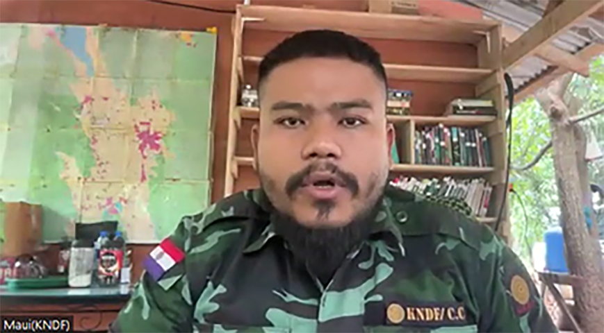 လွိုင်ကော်တွင် တိုက်ပွဲပြင်းထန်လာနိုင်သဖြင့် ပြည်သူများ သတိထားသွားလာကြရန် KNDF ပြော 