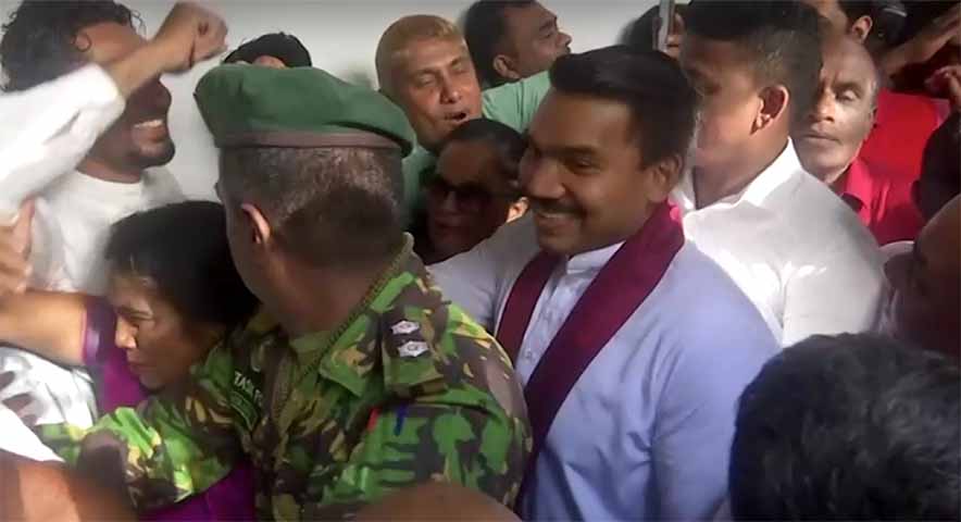 သီရိလင်္ကာသမ္မတဟောင်း ရာဂျာပက်ဆာ၏သား ရွေးကောက်ပွဲ ဝင်ပြိုင်မည်