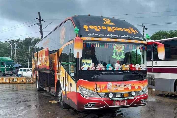 ပြင်ဦးလွင်-ရန်ကုန် ကားလက်မှတ်များ ၁၂ ရက်နေ့အထိ အရောင်းပြည့်နေ