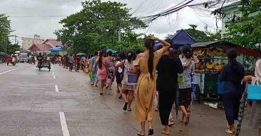 ပုဂ္ဂလိကအလုပ်သမားများကို ထောက်ပံ့ကြေး ကျပ် ၁,၀၀၀ ထပ်ပေးရန်ကြေညာ