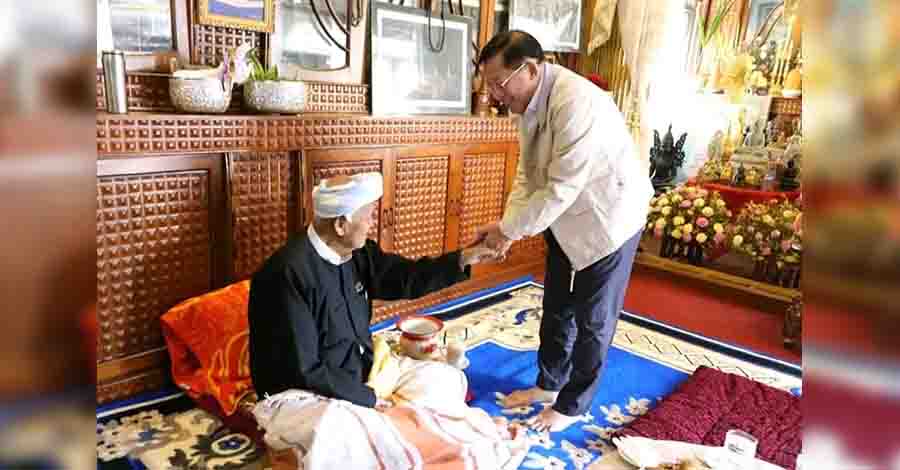 ပအိုဝ်းဒေသခံများကို PNO က ဆန်မှုန့်ဖြင့် နဂါးရုပ်ပြုလုပ် ယတြာချေပူဇော်ခိုင်း