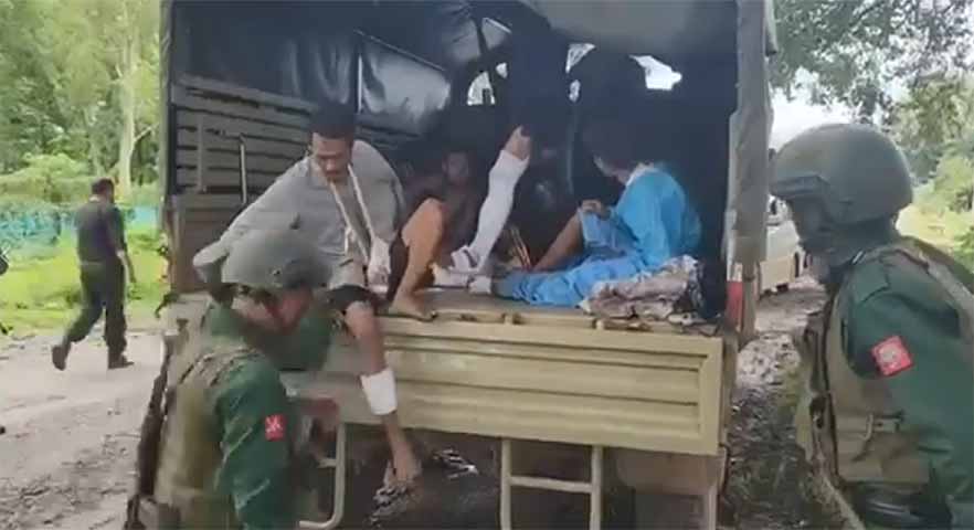 ခွာစစ်ဆင်ရာတွင် ဖမ်းဆီးမခံရအောင် လူအုပ်စုလိုက်မပြေးရန် ကက(ကြည်း) ရုံး ညွှန်ကြား