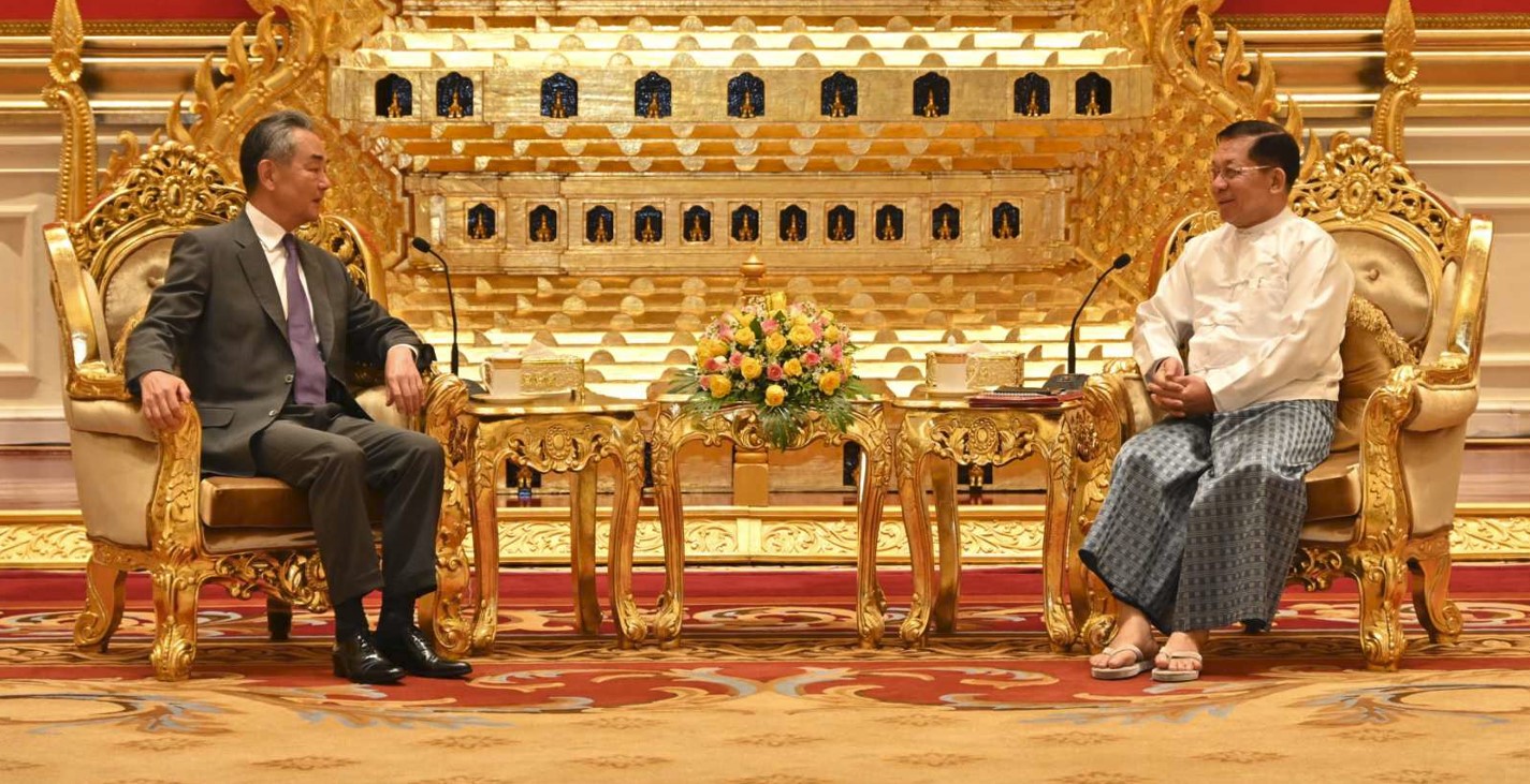 တရုတ်နိုင်ငံအား အိုးမဲသုတ်အပုပ်ချပြောဆိုမှု ဆန့်ကျင်ကြောင်း တရုတ်ဝန်ကြီးဝမ်ယိက မြန်မာစစ်ခေါင်းဆောင်နှင့် တွေ့ဆုံ ပြော