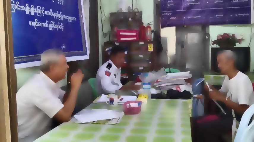 ရန်ကုန်တွင် စစ်ဘေးရှောင်များကို စာရင်းကောက်၊ ဓာတ်ပုံရိုက်ပြီး စစ်တပ်ထံပေးပို့