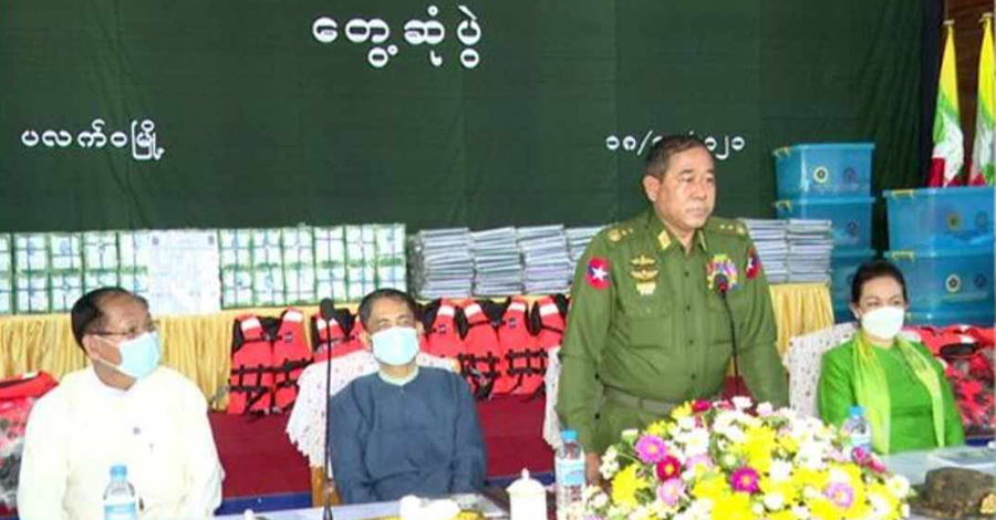 အကြမ်းဖက်နှိမ်နင်းရေး ဗဟိုကြီးကြပ်ကွပ်ကဲမှုအဖွဲ့ စစ်ကောင်စီဖွဲ့စည်း