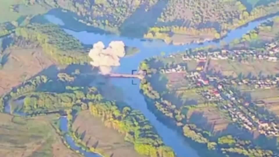 ရုရှားပိုင်နက်အတွင်း တံတား ၁ စင်းကို ယူကရိန်း ဖျက်ဆီး