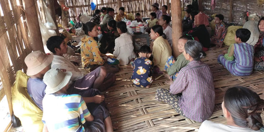 စေတုတ္တရာ၊ ပွင့်ဖြူ၊ ရေကြည်နှင့် ငါးသိုင်းချောင်း၌ ဒေသခံများစစ်ဘေးရှောင်၊ မြန်အောင်တွင် အမျိုးသမီး ၁ ဦး ဖမ်းဆီးခံရ
