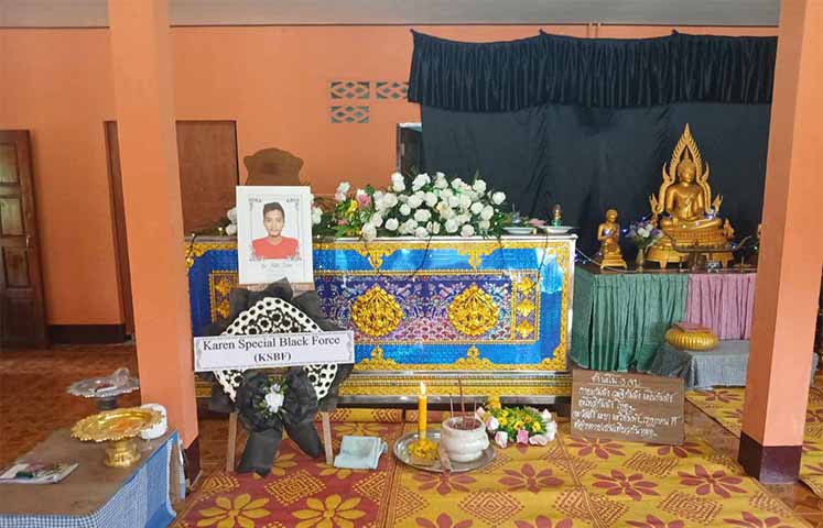 ကော်သူးလေတပ်ဖွဲ့ဝင်  ၁ ဦး ထိုင်းတွင်အသတ်ခံရ