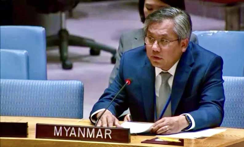 မြန်မာ့အရေး ချက်ချင်းအရေးယူဆောင်ရွက်ရန် ကုလလုံခြုံရေးကောင်စီ၌ သံအမတ်ကြီး တောင်းဆို