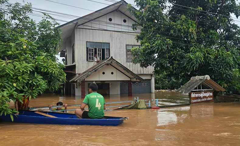 ချင်းရိုင်းတွင် ရေကြီးပြီး  လူ ၃ ဦးသေဆုံး၊ အိမ်ထောင်စု ၅,၀၀၀ ကျော် ရေဘေးသင့်
