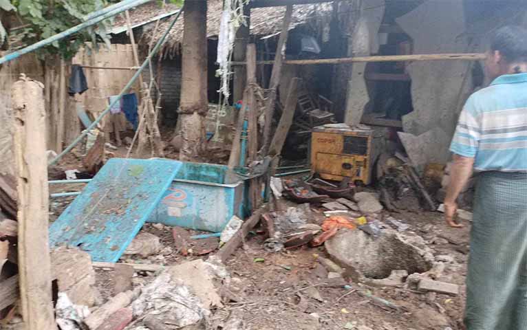 မြိုင် တိုက်ပွဲနယ်မြေတွင် ဗိုလ်မှူး အပါအဝင် ၅ လောင်းထပ်တွေ့၊ လက်နက်ကြီးထိပြီး ဆားလင်းကြီးတွင် ၂ ဦး ဒဏ်ရာရ
