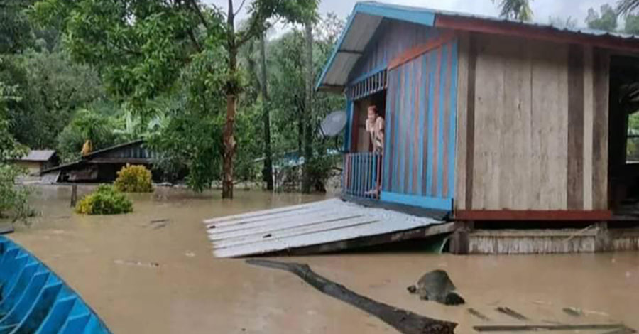 ပလက်ဝမြို့နယ်၌ ကျေးရွာများရေနစ်မြုပ်၊ လူဦးရေ ၁၅၀၀ နီးပါး အရေးပေါ်အကူအညီလိုအပ်