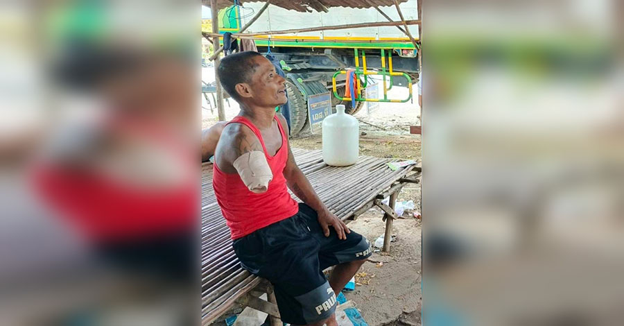 လက်ဖြတ်လိုက်ရသည့် မြန်မာအလုပ်သမား၏ အထောက်အထားကို ထိုင်းသူဌေး သိမ်းထားသဖြင့် တိုင်ကြားမည်