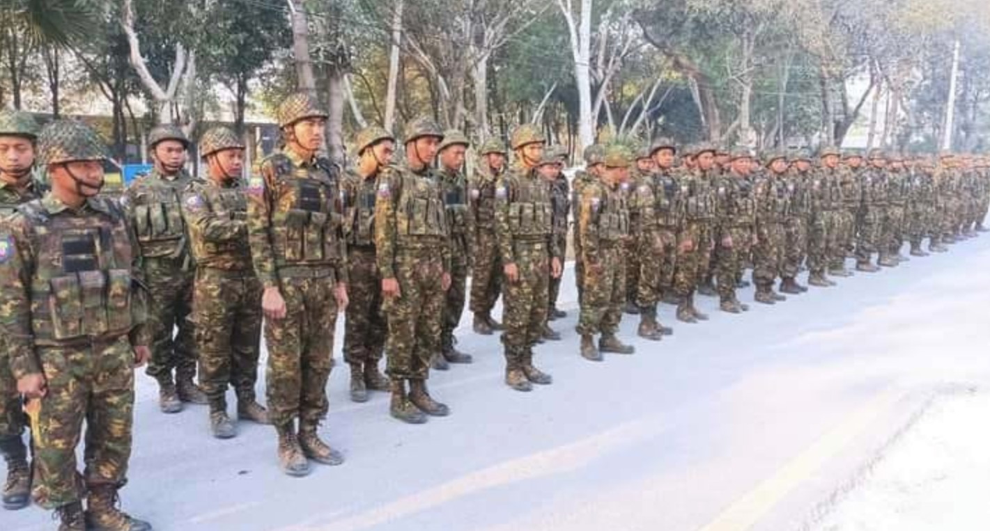 မြို့နယ်အလိုက် ပြည်သူ့စစ်ဖွဲ့ စည်းရန် ဗိုလ်ချုပ်မင်းမင်းစိုးကို စစ်ခေါင်းဆောင် တာဝန်ပေး
