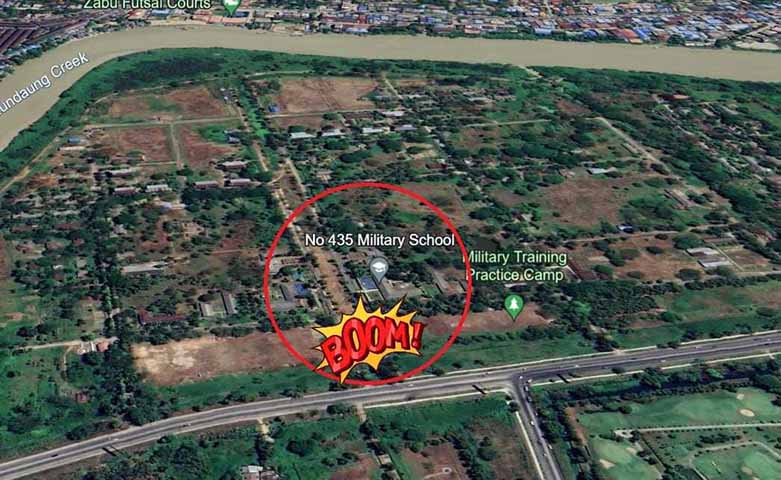 မရမ်းကုန်းနှင့် မှော်ဘီရှိ စစ်ကောင်စီတပ် ဂိတ်များ တိုက်ခိုက်ခံရ