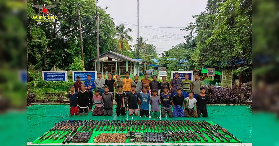 မောင်တောတိုက်ပွဲတွင် စစ်သုံ့ပန်းများ ဖမ်းဆီးရရှိပြီး ၁၀၀ ကျော် သင်္ဂြိုဟ်ပေးခဲ့ဟု AA ထုတ်ပြန်