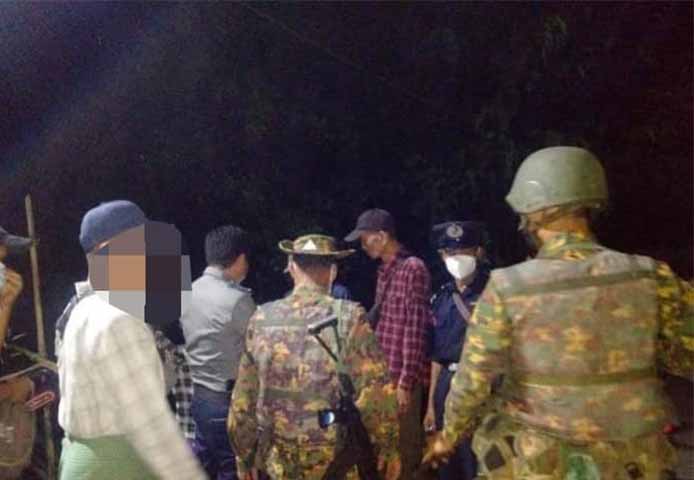 မြန်အောင် ဒေသခံ ၆ ဦးကို PDF နှင့်ဆက်သွယ်သည်ဆိုပြီး စစ်တပ်က ဖမ်းဆီး