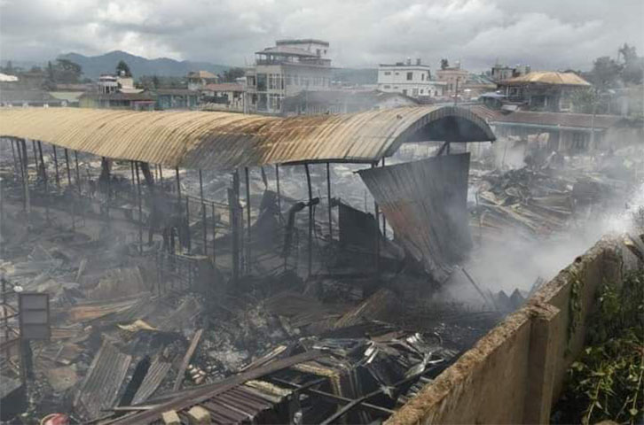 လေကြောင်းတိုက်ခိုက်မည့် ကောလာဟလကြောင့် ကွတ်ခိုင်ဒေသခံများ စိုးရိမ်