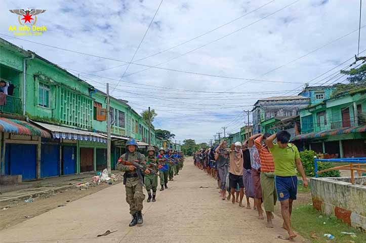မောင်တောတွင် စစ်ကောင်စီတပ်က ဓာတုအဆိပ်ဓာတ်ငွေ့ဗုံးဖြင့် တိုက်ခိုက်နေဟု AA ထုတ်ပြန်
